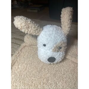 OEKO TEX Puppy Lovey Security Blanket Soft Sherpa Fleece 25”